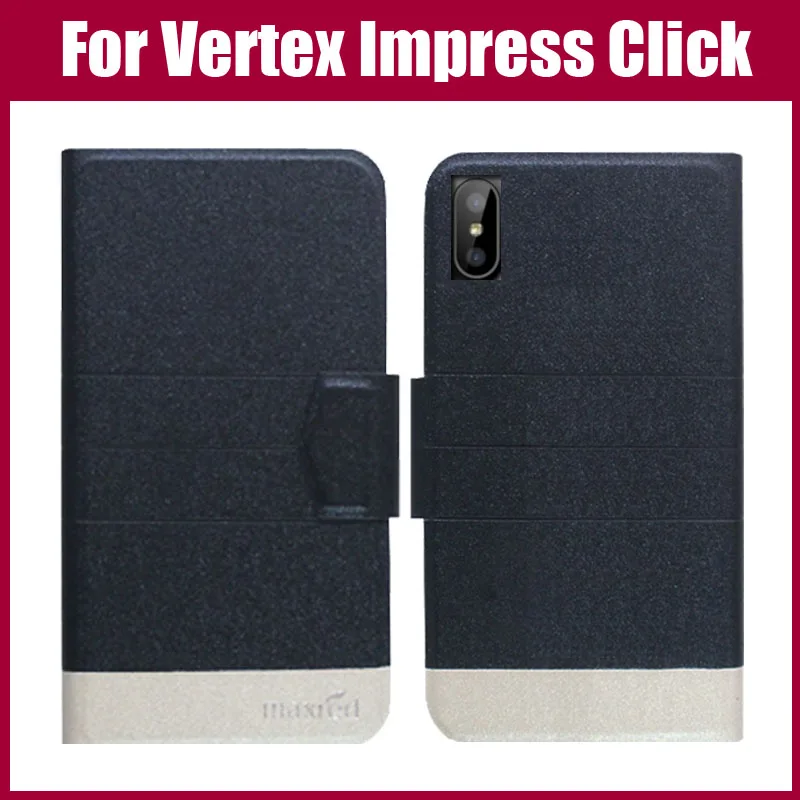 Горячая распродажа! Чехол Vertex Impress Click Новое поступление 5 цветов модный флип