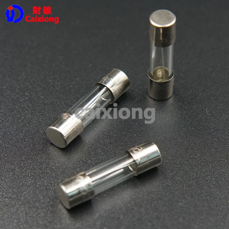 100 шт. предохранитель стеклянный 5*20 6A 7A 8A 10A 12A 15A 20A 30A 250V fusibili 5x20 Стекло