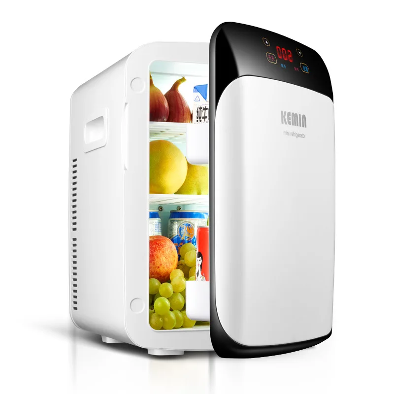 Digital KEMIN 15L цифровой двухъядерный автомобильный мини-холодильник Dc 12 В Холодильный автомобильный домашний двухъядерный мини-холодильник портативный холодильник для кемпинга - Цвет: Digital