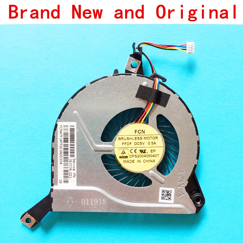 

New laptop CPU cooling fan Cooler radiator Notebook for HP Pavilion 17-1197NF 17-1150NR Series