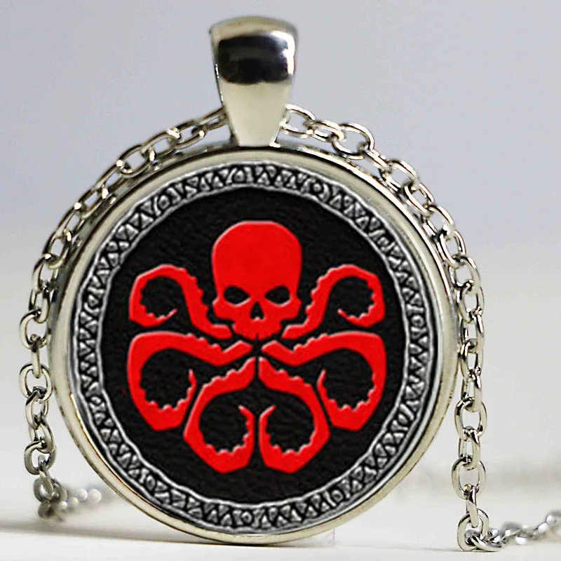 Кулон с логотипом Hail Hydra стеклянный кулон Hydra|pendant necklace|pendant jewelryphoto pendant |