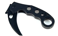 picture 2 G10 Ручка karambit 60HRC камень мыть k оболочка тактический AUS8 лезвие EDC инструмент Открытый Отдых выживания разведка карманный нож - Цвет: picture 2
