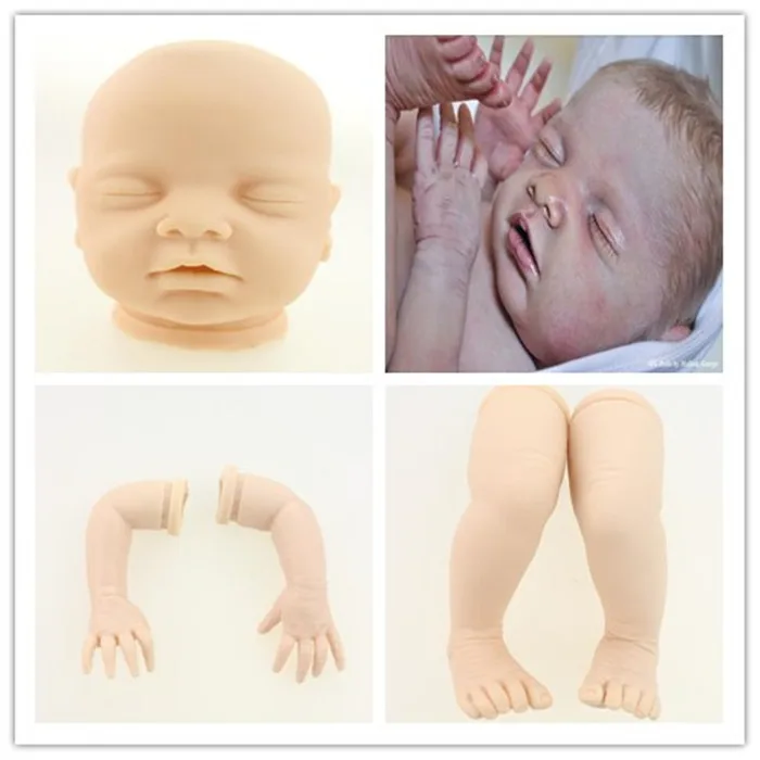 NPK 55 см набор reborn moldels мягкий силиконовый Reborn kit 2" reborn doll kits виниловый набор reborn sin pintar baby doll аксессуары