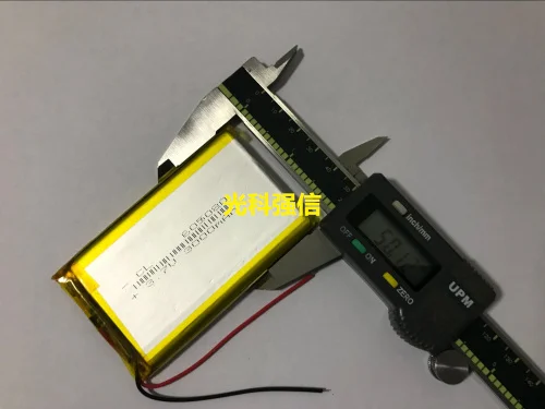 New fully capacitive 3.7V polymer lithium power 555081 3000MAH device mobile panel | Электроника