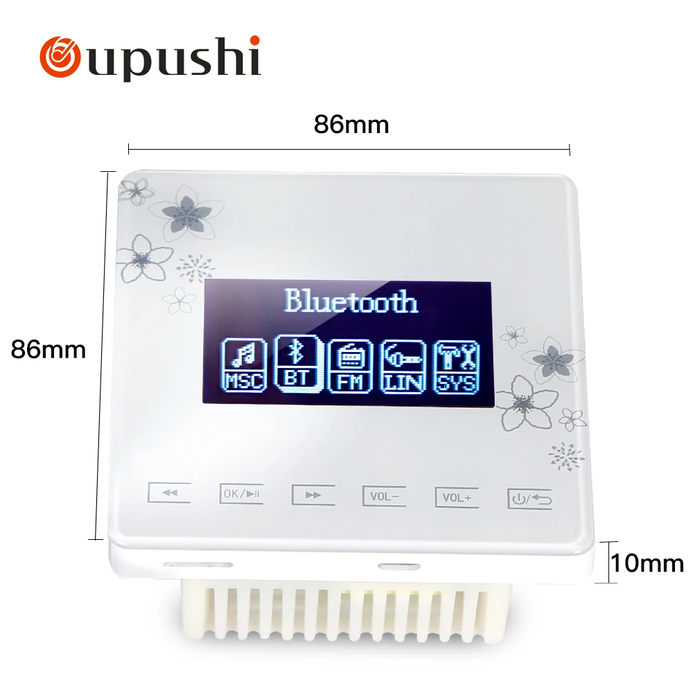 Oupushi A0+ CA024 упаковка 5-10 Вт потолочный динамик PA система Bluetooth умный дом фоновый музыкальный контроллер усилитель