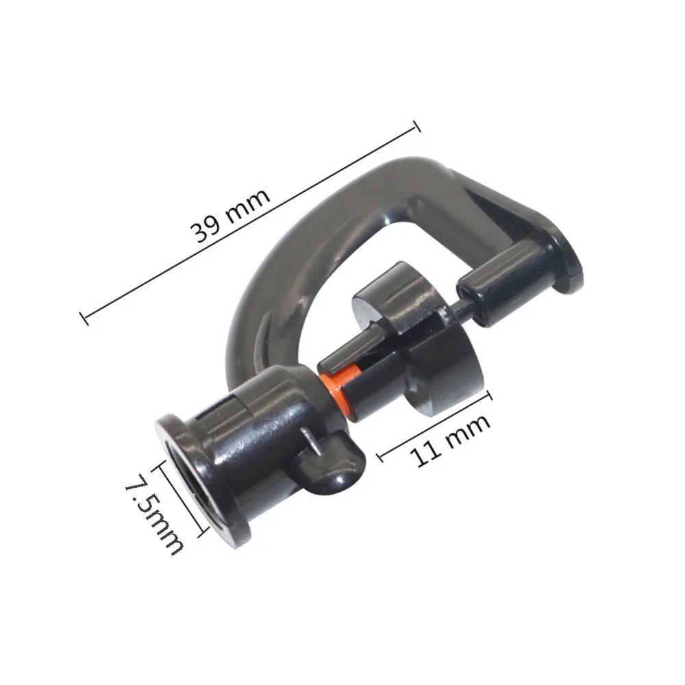 360 Degrees Rotating Mist nozzle with Ground rod Agricultural irrigation sprinklers for 4/7mm Hose Micro Nozzles 5 Pcs | Дом и сад