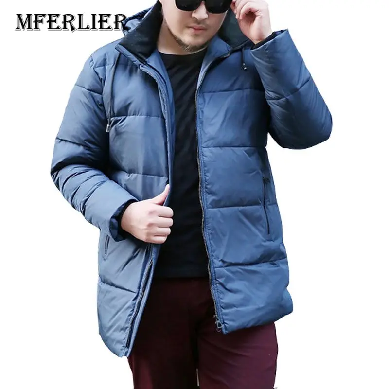 Мужской пуховик с длинным рукавом большие размеры 5XL 6XL 7XL 8XL 9XL 10XL вес 155 кг|Мужские