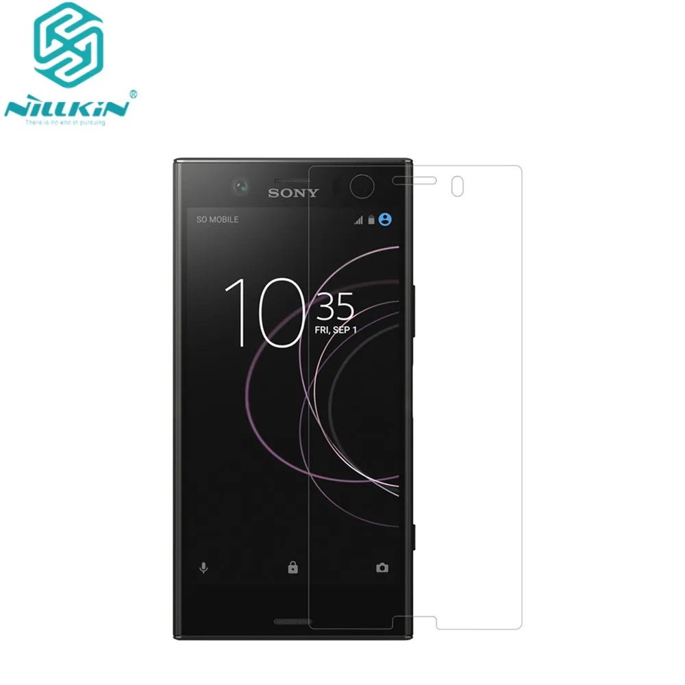 2 шт. для Sony Xperia XZ1 Compact NILLKIN суперпрозрачная защитная пленка против отпечатков