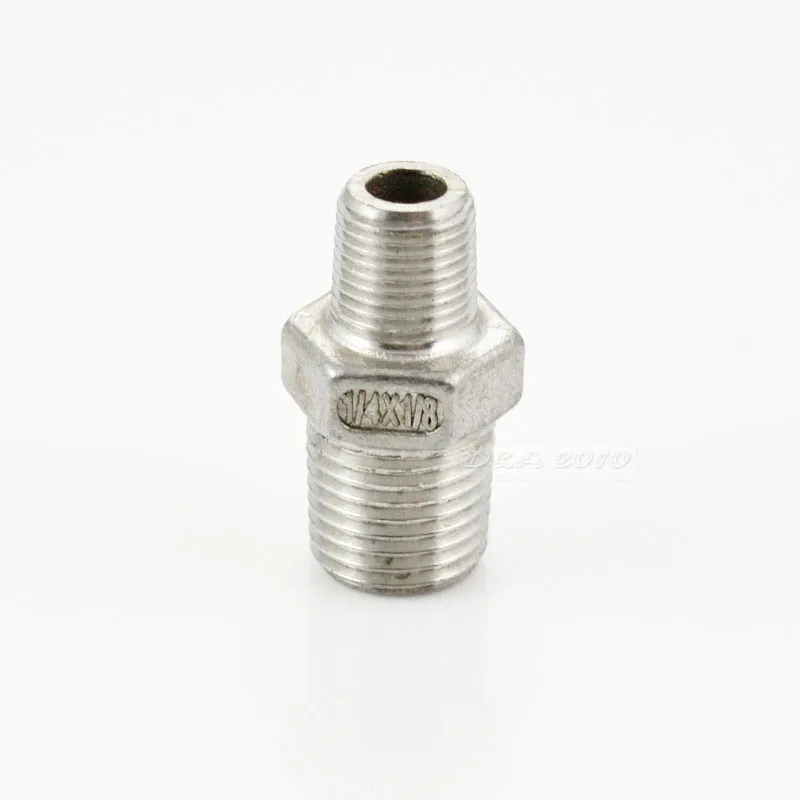 Редуктор с шестигранной головкой MEGAIRON 1/4 &quotx1/8&quot фитинги из нержавеющей стали SS304