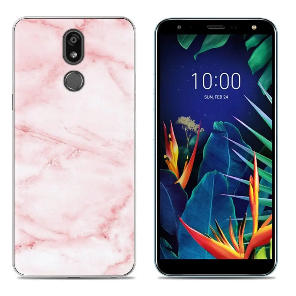 15 Мягкий чехол для телефона LG K40/K12 Plus, 5,7 дюймов, Модный Цветной силиконовый чехол из ТПУ с рисунком - Цвет: 15