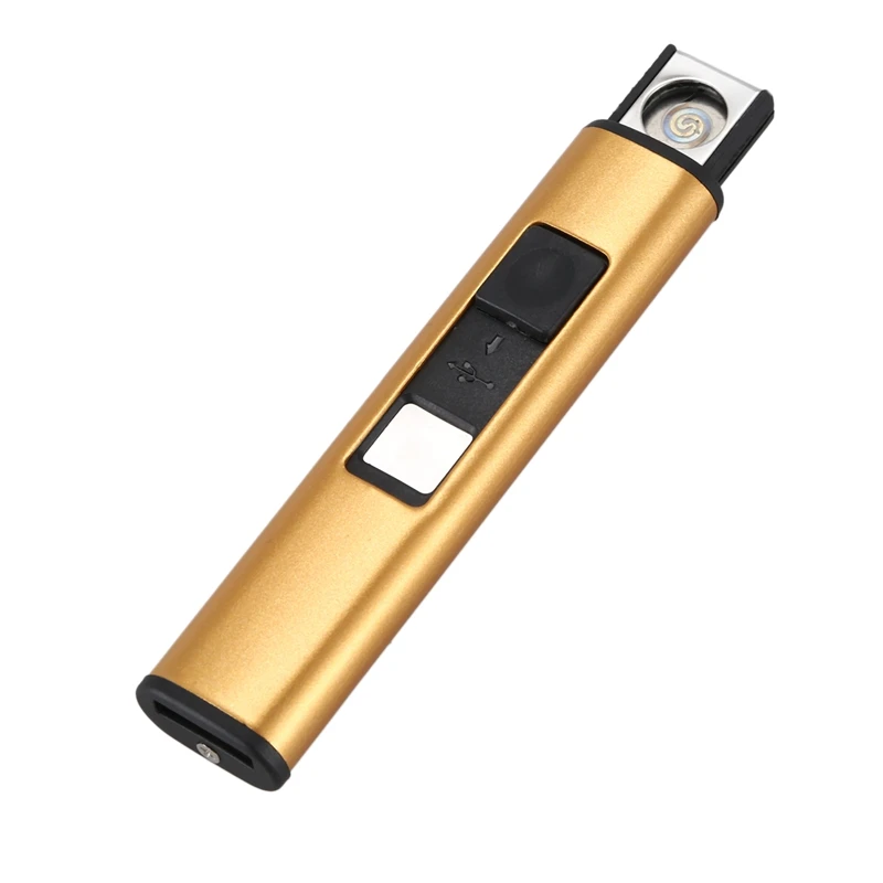 Прикуриватель двухсторонний зажигание Usb Электронная сигарета зажигалка смарт-пресс экран Зажигалка для мужских аксессуаров