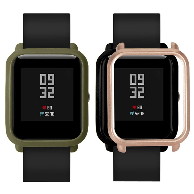 Чехлы для часов рамка Amazfit Bip Youth Smart протектор чехол тонкая красочная Защитный