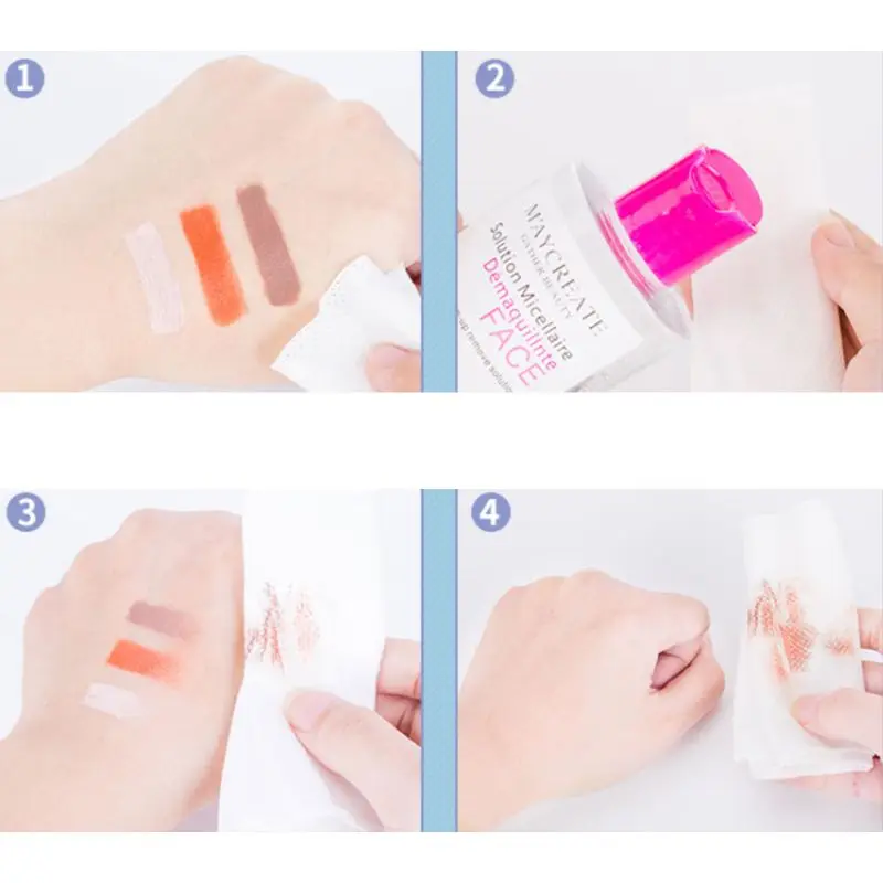 80 шт./упак. чистая ткань одноразовые хлопчатобумажное полотенце для мытья