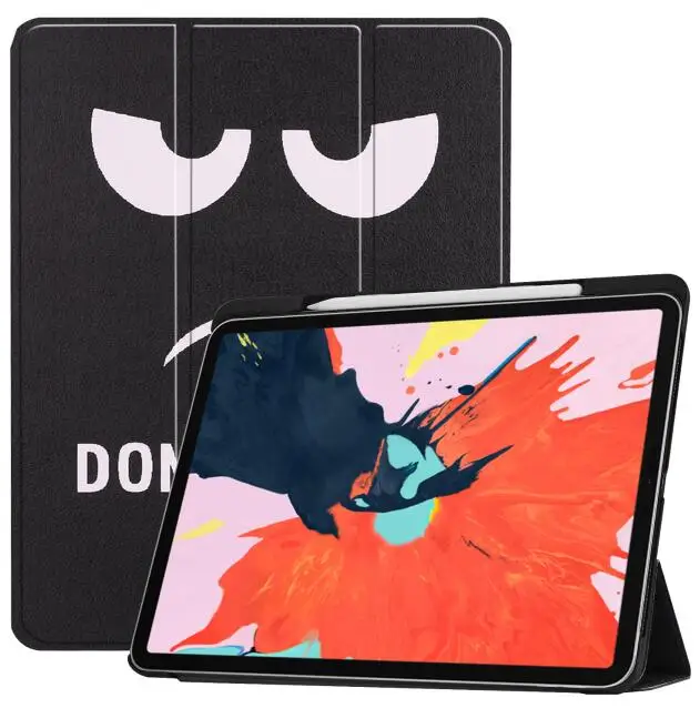 Серебристый Чехол для iPad Pro 12,9 с магнитной застежкой, кожаный чехол Fundas для iPad Pro 12,9 '', чехол с подставкой+ слот для стилуса - Цвет: Серебристый