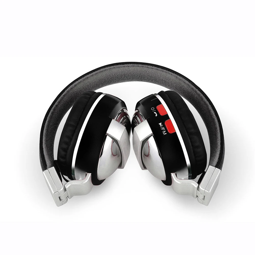 Беспроводные стереонаушники AT-BT828 Auriculares Bluetooth 4 1 FM-радио TF-карта Mp3 для Android IOS 3 5 мм