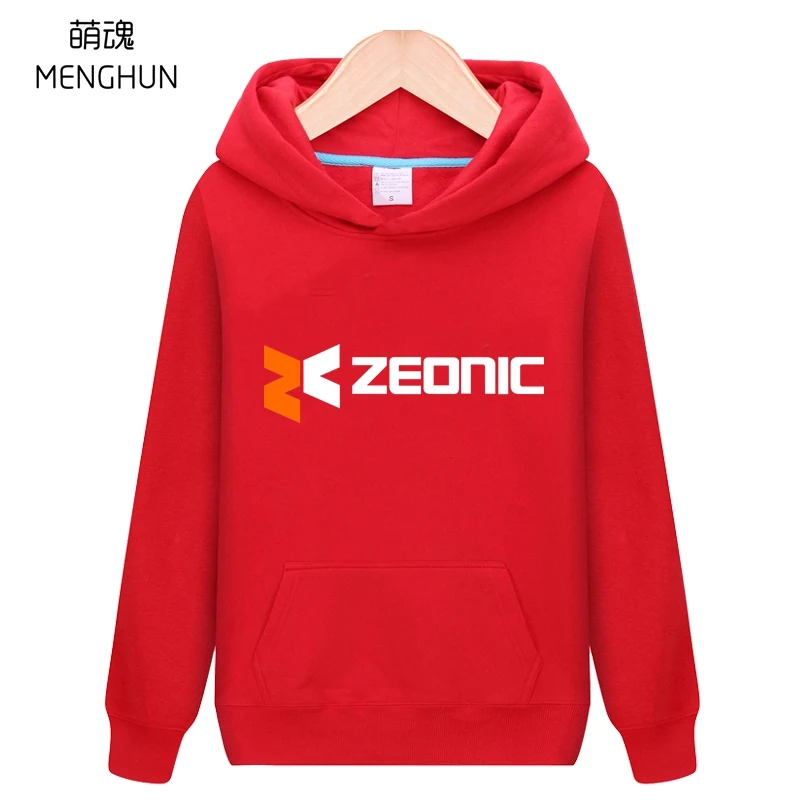 Мобильные костюмы Gundam костюм ZEONIC компания печать логотипа толстовки толстовка с