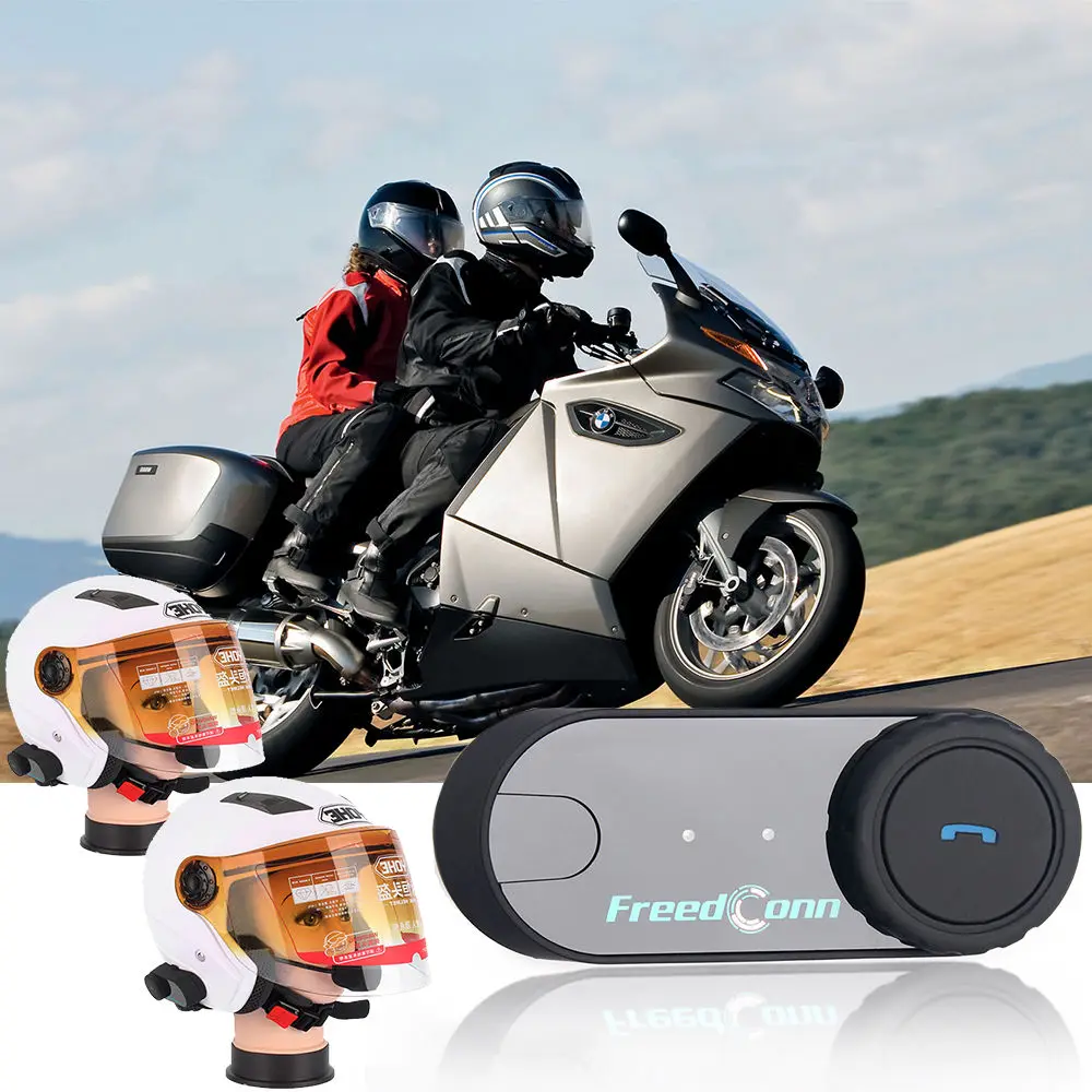 Мотоцикл Интерком Bluetooth мотоцикл TCOMVB BT мотоциклетный шлем | Автомобили и