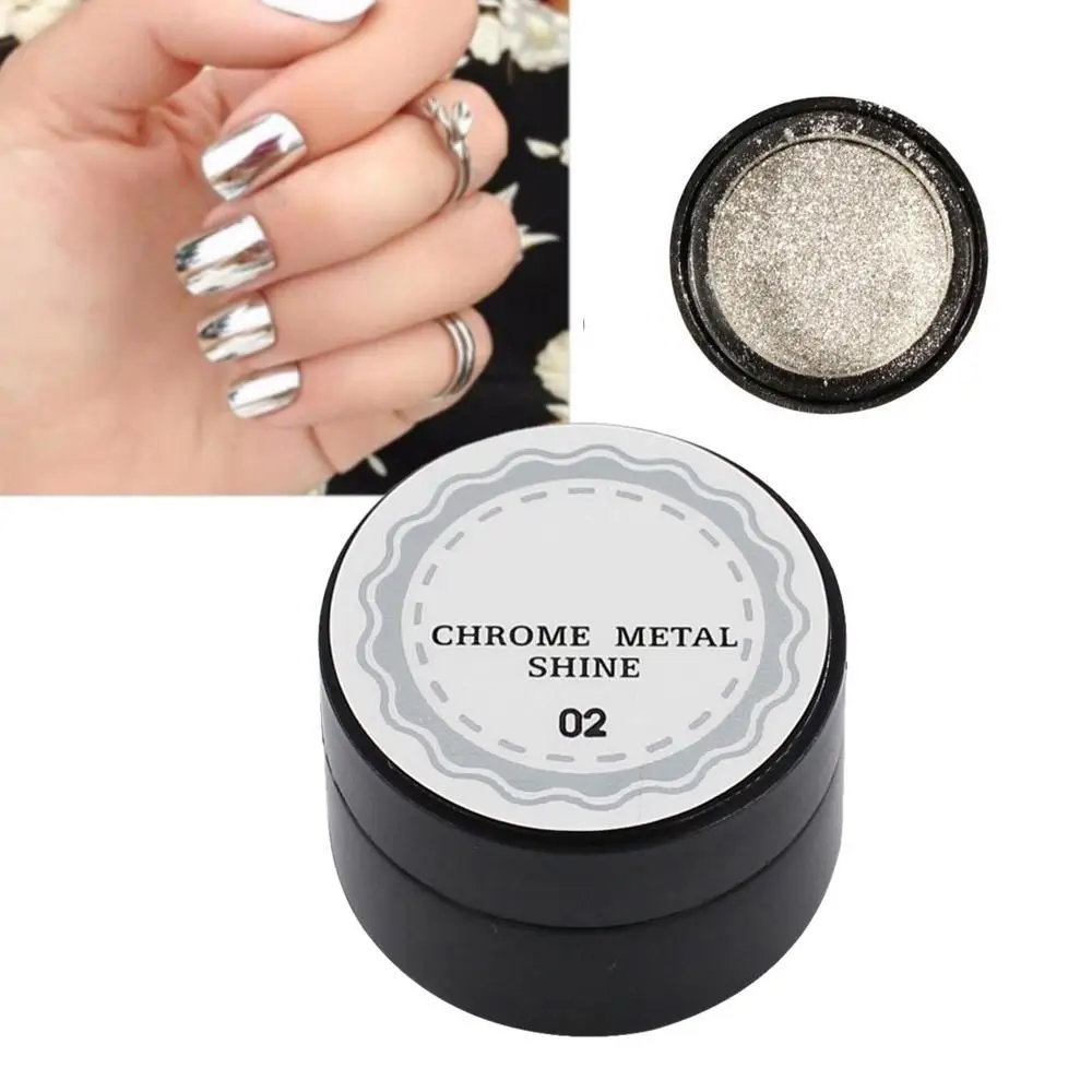 5 г/кор. блестящее зеркало для ногтей волшебный порошок серебро великолепный