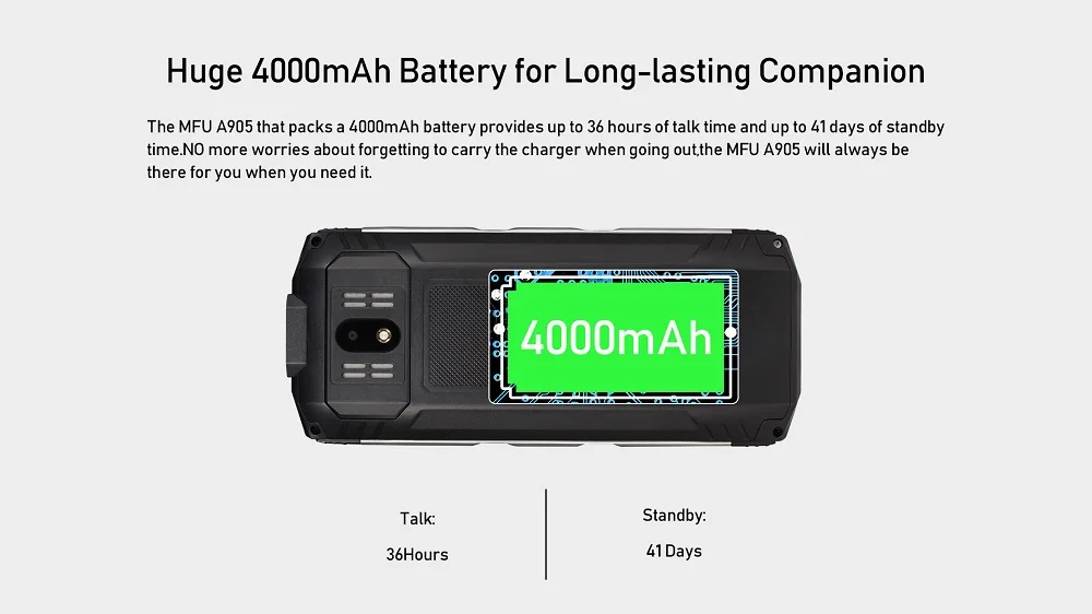 MFU 2G GSM мощный телефон 3," большой дисплей 4000 мАч Внешний аккумулятор три 3 Sim большой объем фонарь быстрый набор клавиатура мобильный телефон