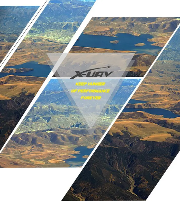 X-UAV One EPO 1800 мм размах крыльев FPV мощный самолет EPO V Хвост PNP(мотор+ ESC+ сервопривод