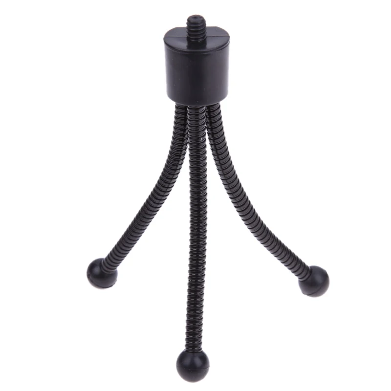 

Stable Universal Flexible Mini Portable Metal Tripod Stand adjustable tripod for Digital Camera for night shots