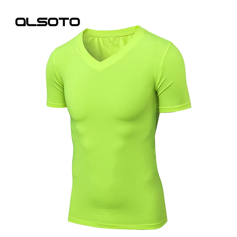 футболка мужская футболки мужские мужчин Мужская Спортивная Футболка v образным