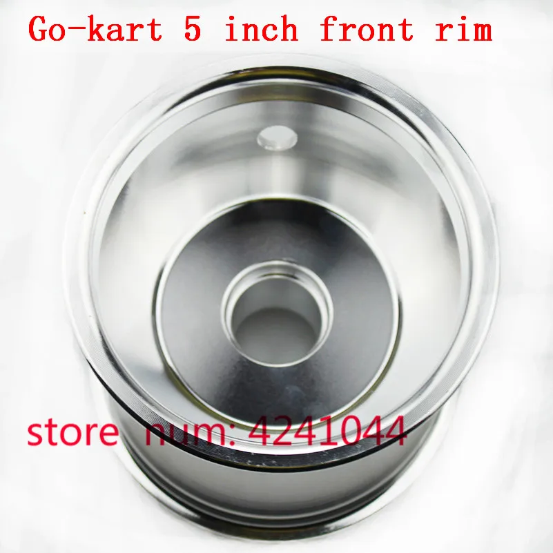 Ступица переднего колеса Kart 5 дюймов 10x3.60-5 10x4.50-6 подшипник диски из алюминиевого