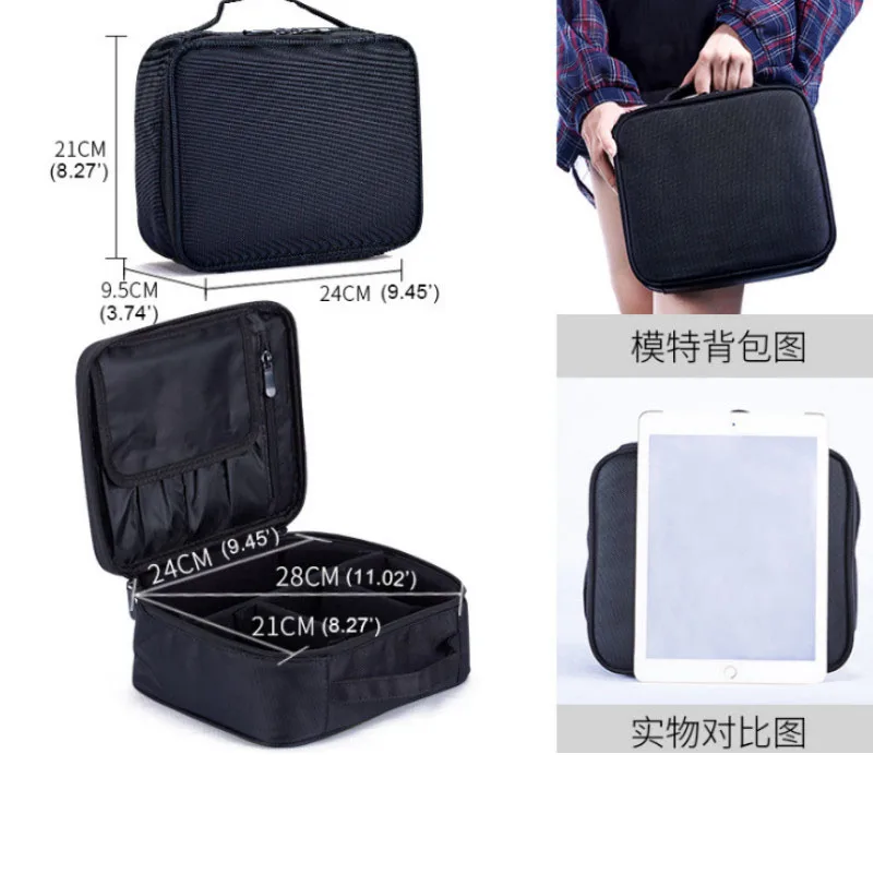 Профессиональный пустый органайзер для макияжа косметический Чехол