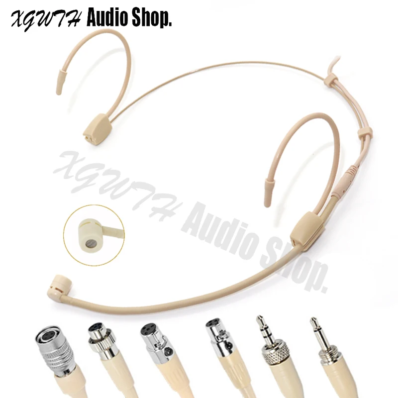 Мононаправленная головная повязка с микрофоном для наушников Shure Sennheiser AKG MiPro Audio