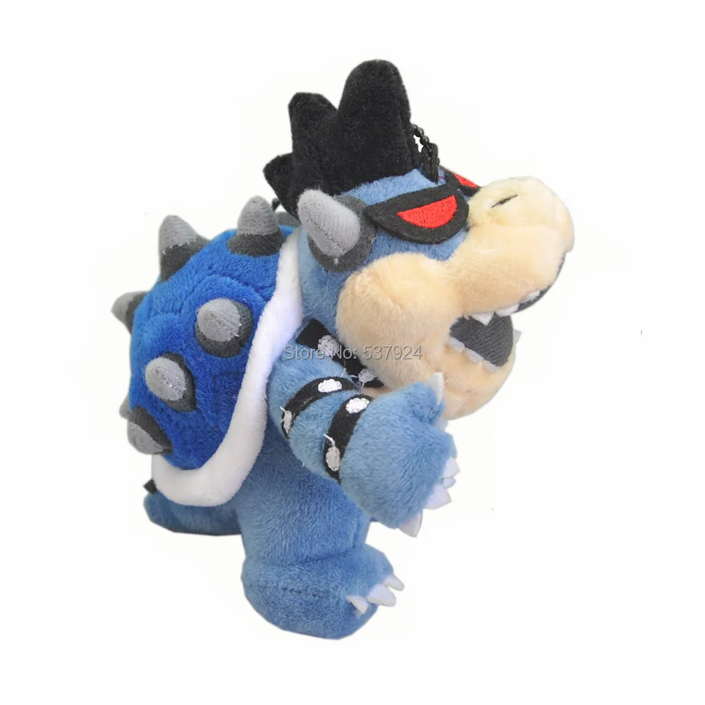 Новый Dark Dry Bowser 5 "13 см брелок-плюшевая кукла кулон Mario 3 вида стилей | Игрушки и