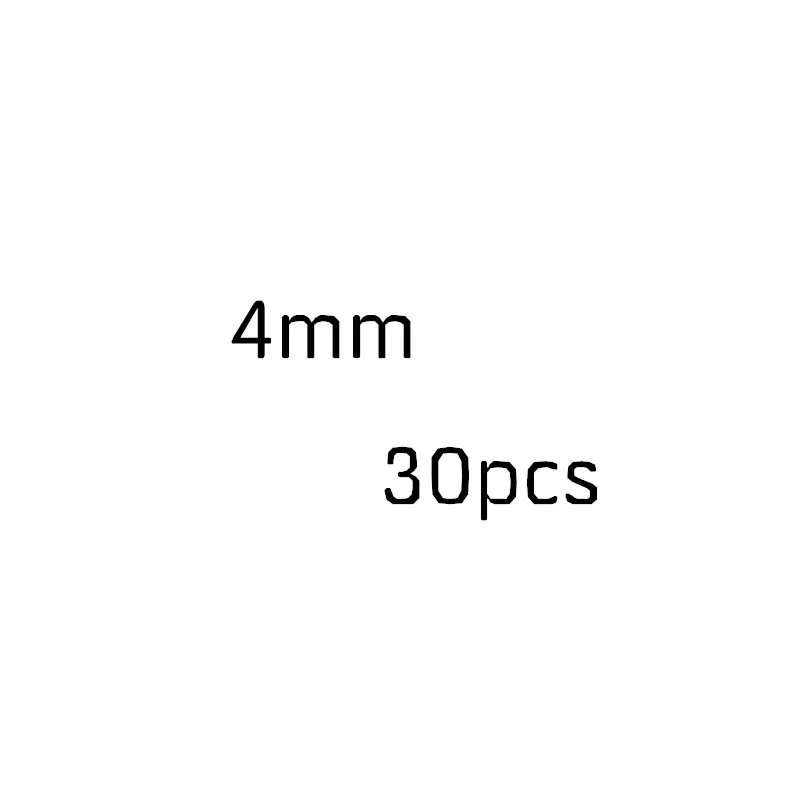 4mm 2-10 мм Серебряные Круглые бусины из натуральной 925 пробы для изготовления ювелирных изделий своими руками - Цвет: 4mm
