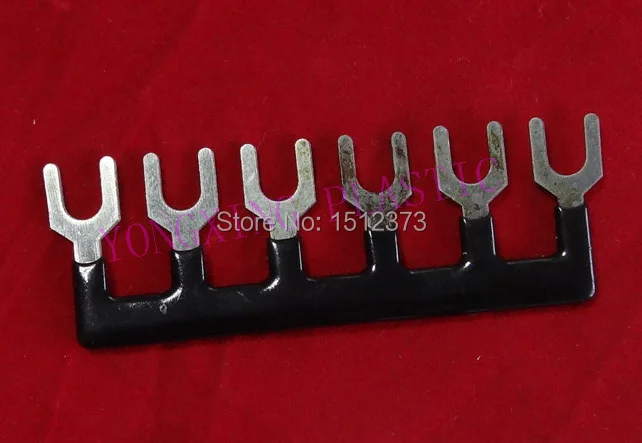 

10pcs/lot insulated terminal block TBC206 wire connector the cable ferrules