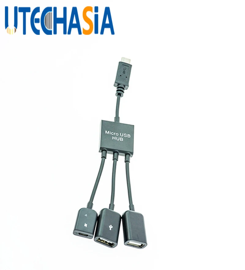 Usb концентратор с 3 портами USB 1 TYPE C к Micro Mini Type для Android|usb hub|usb hub portusb 3.1 |