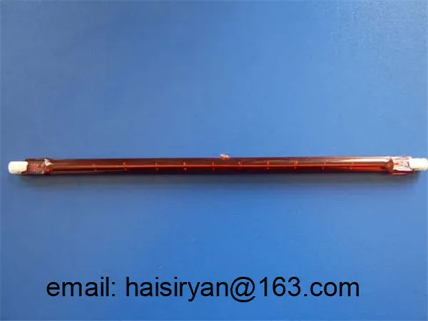 sk15 customized 4000w 1000mm far Single tube Electric halogen IR quartz glass heat radiator for pet blowing machine manufacturer | Бытовая