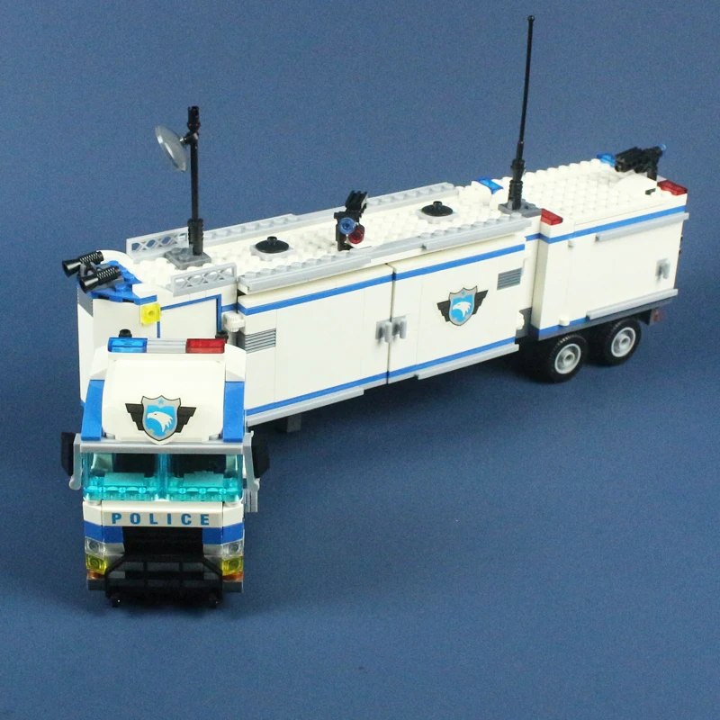 Winner 7005 POLICE модель автомобиля строительные игрушки хобби Совместимость с lego