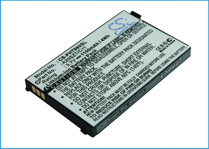 Высококачественный аккумулятор Cameron Sino 1100 мАч A20SZT/C11 для Philips 9 @ 9T 9A9T Xenium 9a9T |