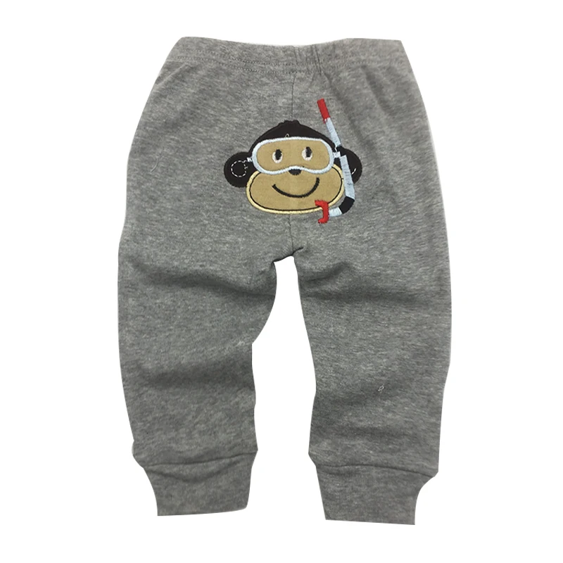 Штаны для новорожденных мальчиков и девочек 3 шт./упаковка брюки детей 6 9 12 18 24