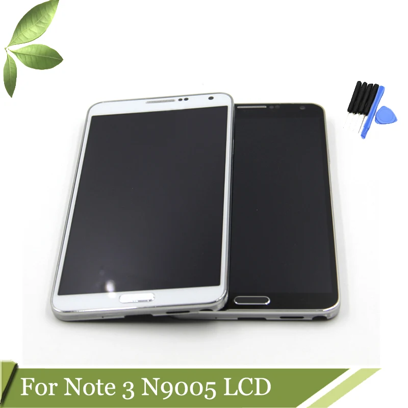 ЖК дисплей совместимый с Samsung Galaxy Note3 Note 3 N9005 сенсорный экран дигитайзер в сборе