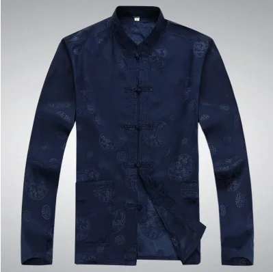 style 6 Китайская традиционная одежда для мужчин традиционная китайская мужская одежда мужские рубашки одежды стиля Востока для мужчин Мужская одежда - Цвет: style 6