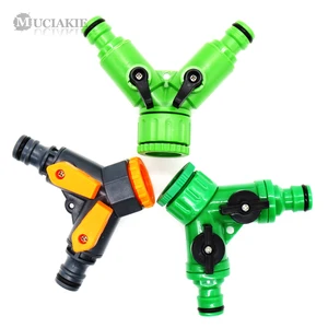 MUCIAKIE, 3 типа s, 12 дюйма, 34 дюйма, внутренняя резьба, Y-образный садовый водяной соединитель с клапаном, соединительная муфта, адаптер для капельного орошения