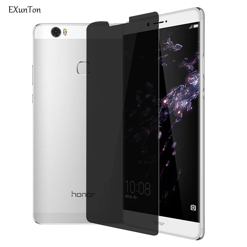 EXUNTON для huawei Honor 8 Lite защита экрана из закаленного стекла P8 Черная защитная пленка