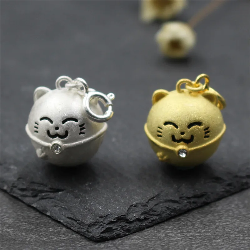 Цепочка из серебра 925 пробы с маленьким колокольчиком |