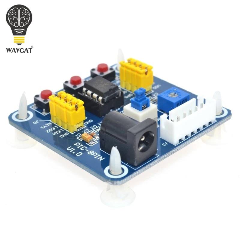 Макетная плата PIC12F675 5 В тестовая макетная + USB-кабель | Электронные компоненты и