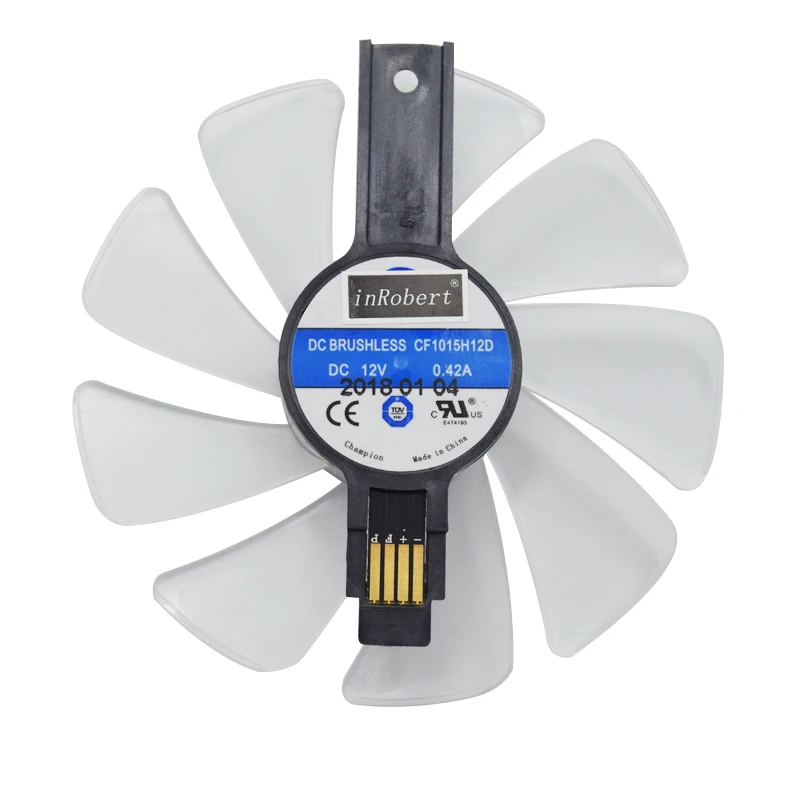 95 мм CF1015H12D Шестерня светодиодный вентилятор кулер Замена для Sapphire NITRO RX580 RX570 RX480 RX470 4N001-02-20G вентиляторы для видеокарт