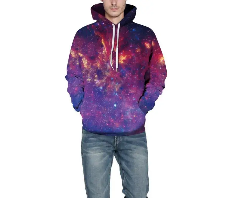 Мужские/женские толстовки с капюшоном и 3D-принтом Осень-зима | Женская одежда