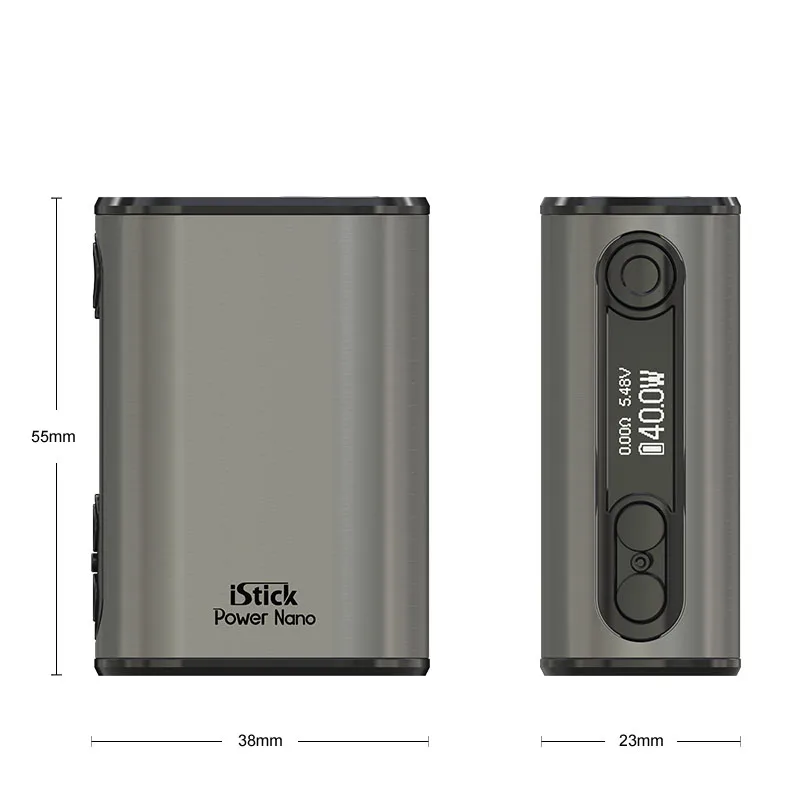Eleaf iStick мощность нанобатарейка со встроенным 1100 мАч батарея ёмкость TC 40 Вт Max