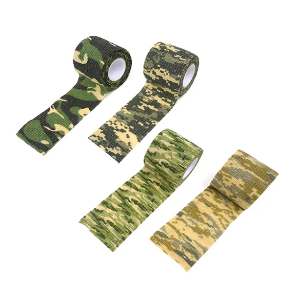 3 шт. самоклеящаяся защитная Камуфляжная Лента Нетканая повязка для Тактической