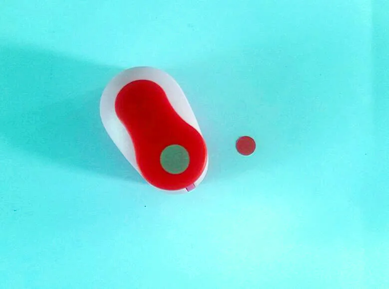 Бесплатная доставка чудесные Дырокол 8 10 мм в форме кругов дырокол для бумаги