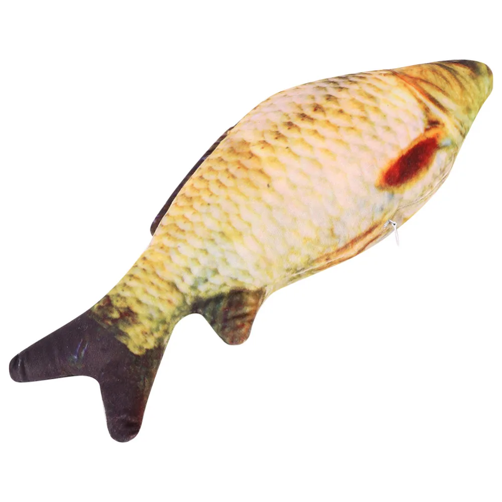 Игрушка для кошек в форме милой рыбы долговечная жевательная игрушка собак