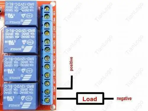 12В 4-канальный USB реле программируемое Компьютерное управление для умный дом